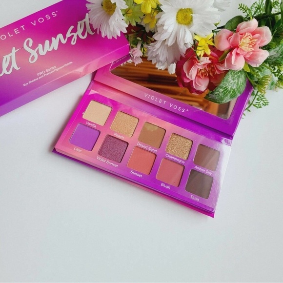 NIB Violet Voss Violet Sunset Pro Series Eyeshadow Palette - Picture 4 of 7